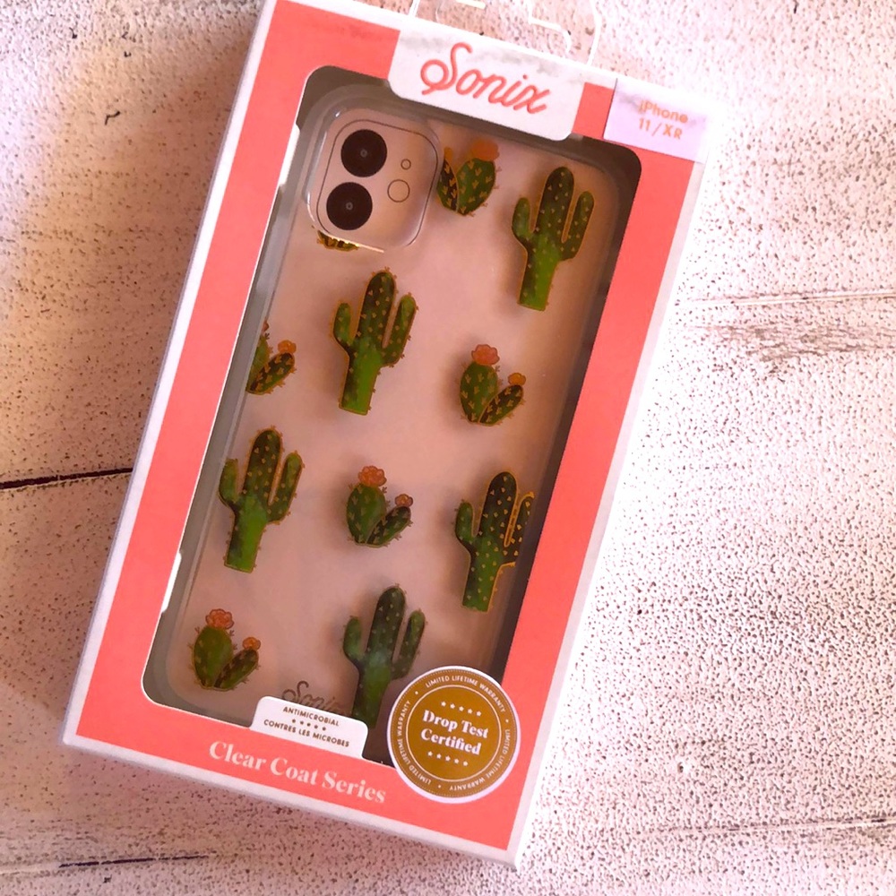 Sonix iPhone 11/X R protective case cactus design🌵
